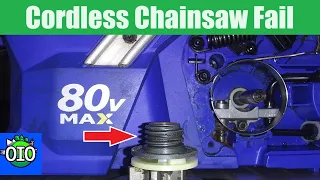 A Big Problem with Many Cordless Chainsaws and Fixing Kobalt/Greenworks 80V Oiler Issue