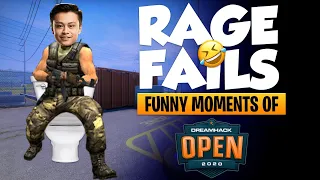 FAILS & FUNNY MOMENTS OF DREAMHACK OPEN SUMMER!