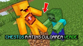 Minecraft Dar Nu Poti Atinge Culoarea Verde...