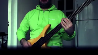 Alice in Chains - "Them Bones"   (Fretless Bass Cover)