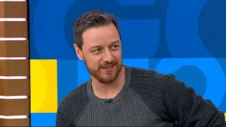 James McAvoy opens up about 'Sherlock Gnomes' live on 'GMA'