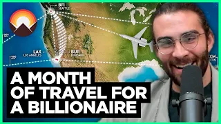 How the World’s Wealthiest People Travel | Hasanabi Reacts to Wendover Productions