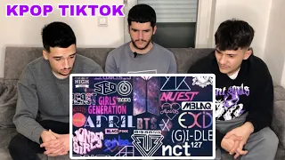 FNF Reacts to KPOP TIKTOK COMPILATION for @daimozone...pt1 | Kpop Reaction