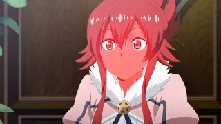 Funny Random Anime He made her blush