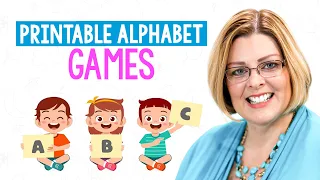 My Favorite Alphabet Activities: How to Teach Letters to Kids Using Printable Alphabet Games