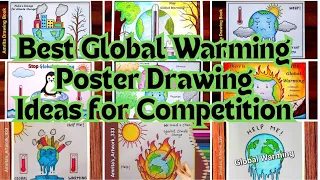 Global Warming Drawing Ideas | World Environment Day Drawing idea | Save Earth Save Environment idea