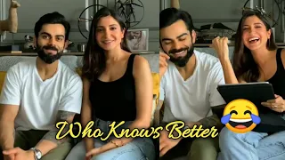 Who Knows Better Challenge With Virat Kohli & Anushka Sharma (Virushka)