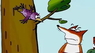 Лиса и дрозд | видео для детей | The Fox And The Thrush | Cartoon Stories For Kids | Kids Tv Russia