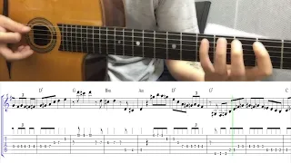 I can't give you anything but love - Jimmy Rosenberg Solo (Slow) | Gypsy Jazz Free Guitar Tabs