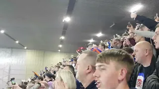 I'm Feeling it at Ibrox Rangers Celebrations semi final RB Leipzig