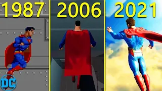 Superman Game Evolution 1987 - 2021