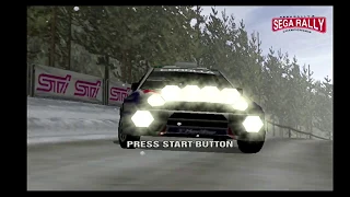 Sega Rally 2 Ford Escort WRC Dreamcast 60fps