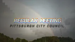 Pittsburgh City Council Regular Meeting - 11/19/19