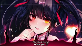 Nightcore - Alone pt.2 [1Hour] (Lyrics)