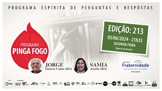 PINGA FOGO Nº 212 | JORGE ELARRAT E SAMIA AWADA - 27/05/2024 - 21h35