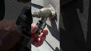 Leaking Hose Bib Vacuum Breaker Hose Test! #helpingothers #diy #plumbers