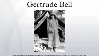 Gertrude Bell