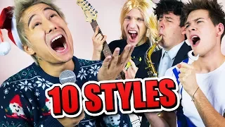 LAST CHRISTMAS in 10 STYLES | Julien Bam