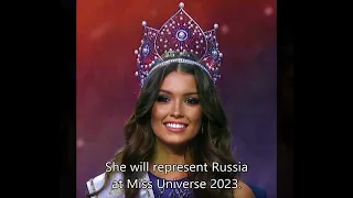 Miss Russia 2023 Margarita Golubeva is from St Petersburg