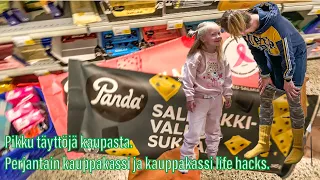 Pikku täyttöjä 31 eurolla kaupasta viikonlopuksi. Mitä saatiin? 🥕🍕🥔🍬