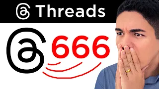 MENSAGEM SUBLIMINAR 666 no THREADS? - VERDADE ou MENTIRA?