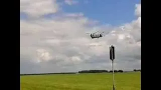 AMAZING CHINOOK RAF Waddington Rollercoaster Display