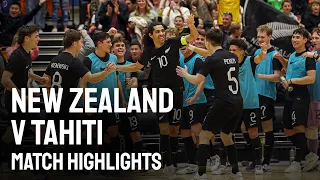 New Zealand vs Tahiti | OFC Futsal Nations Cup Final | 7 October 2023
