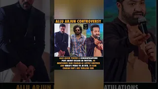 Allu Arjun Controversy | ram charan fans trolling Allu arjun⚠️⚠️