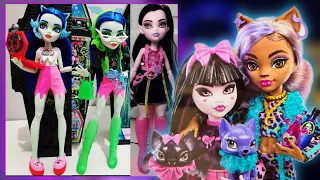 Let’s Talk!! NEW MONSTER HIGH DOLLS! Skulltimate Secrets 3 Ghoulia & Draculaura + Faboolous Pets