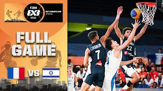 France v Israel | Men Bronze Medal Match | Full Game | FIBA 3x3 U17 Europe Cup 2022