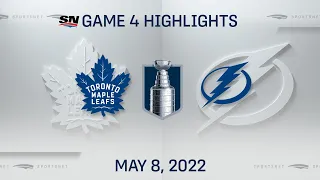 NHL Game 4 Highlights | Lightning vs. Maple Leafs - May 8, 2022