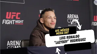 UFC MÉXICO | LUIS RONALDO LAZYBOY  RODRIGUEZ LISTO PARA EL DEBUT EN CASA