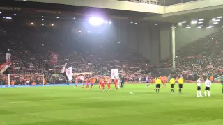 Liverpool - "You'll never walk alone" live at Anfield