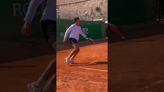 Ben Shelton on clay #atp #shelton #rolexparismasters #shorts