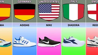 List Shoes Brands From Different Countries