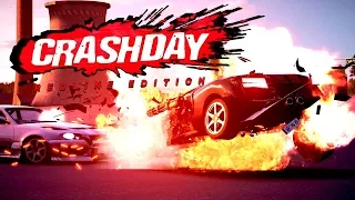 ГОНКИ НА ВЫЖИВАНИЕ! - ЭТО ШИКАРНО! - Crashday Redline Edition