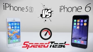 iPhone 6 vs iPhone 5s Speed Test - Interesting Results - (4K)