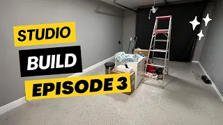 Podcasting Studio / Collection Room Build Episode 3: Painting, Flooring, and Finishing!