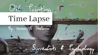 'Surrealists and Psychology' Painting Time Lapse