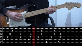 John Frusciante - Time tonight (Guitar lesson with TAB)