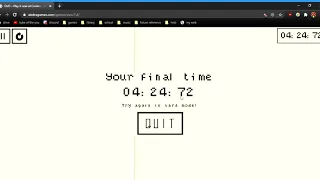 OvO Any% Speeedrun in 04:24:72 [Former WR]