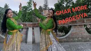 Ghar More Pardesiya || Kalank || Shreya & Vaishali || Dance with Tuhina