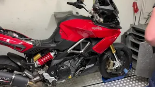 Aprilia Caponord 1200 tuning with new map