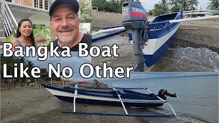 Bangka PumpBoat gets chopped off and Yamaha Outboard installed Part 5 LAUNCH TIME