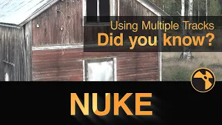 Nuke - Using Multiple Tracks - Did you know?