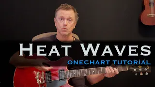 Heat Waves Glass Animals guitar ukulele lesson | tutorial [free tab]