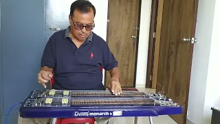 Hindi Song:-"Jalte Hein Jiske Liye "on Steel Hawaiian Electric Guitar cover by Sankar Das.