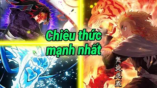 15 Chiêu Thức Mạnh Nhất Của Các Dạng Hơi Thở Kimetsu no Yaiba