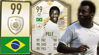 Jedyna karta w FIFA 21 oceniona na 99! - Pelé Historie Ikon