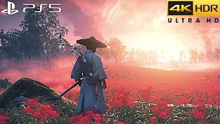Ghost of Tsushima Director's Cut (PS5) 4K 60FPS HDR Gameplay - (PS5 Version)
